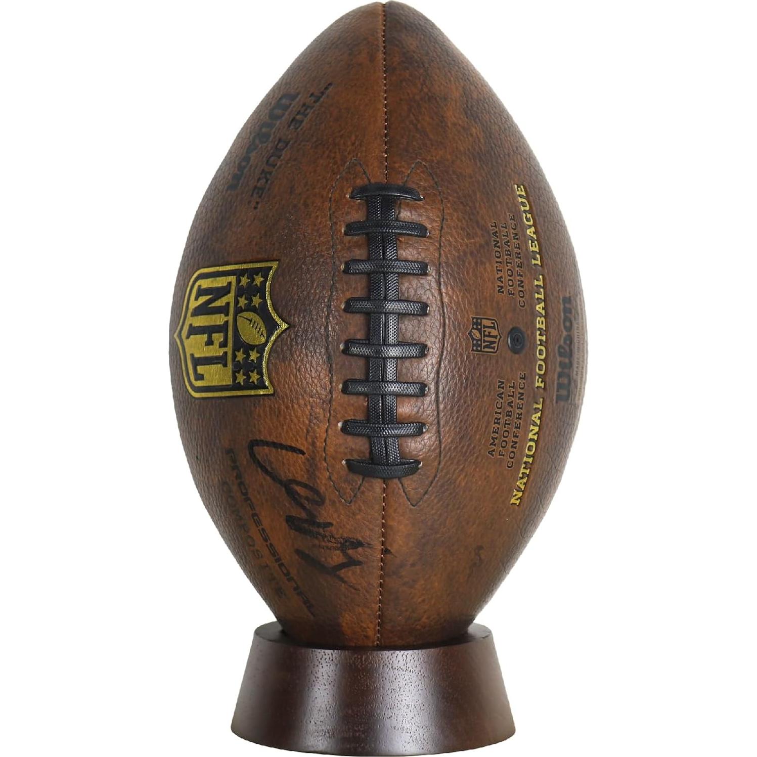 Soporte de Exhibición de Madera HillSpring - 2 Tonos para Balones