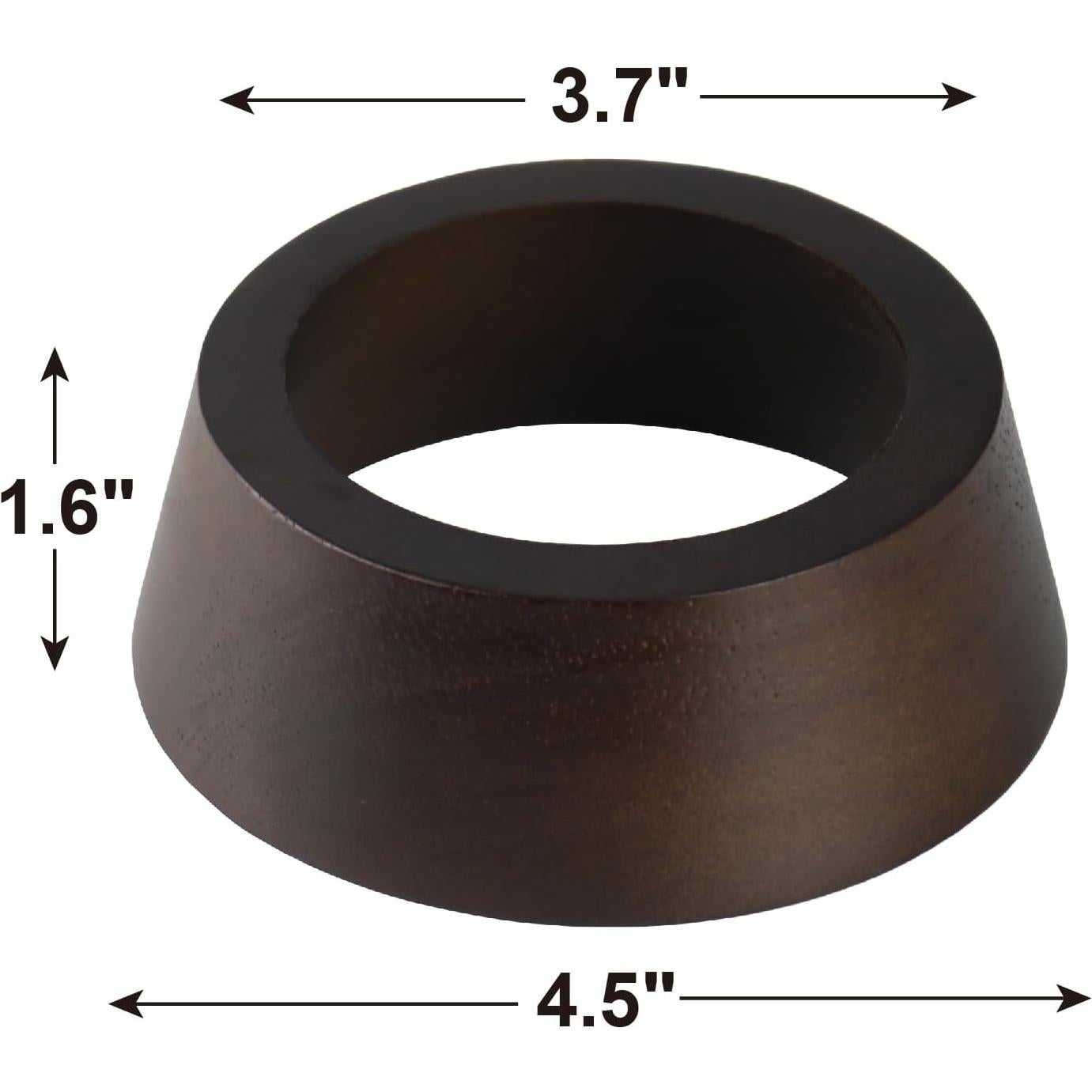 Soporte de Exhibición de Madera HillSpring - 2 Tonos para Balones