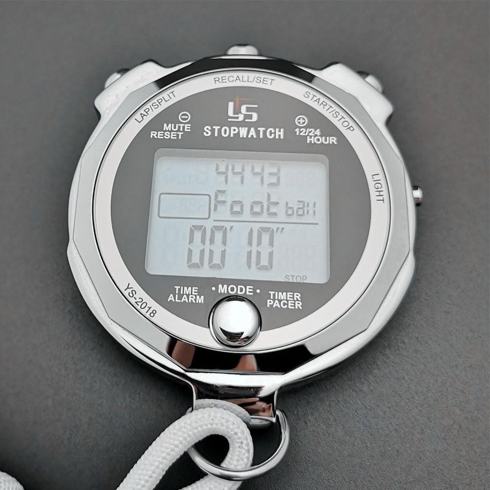 Cronómetro Rolilink de Metal con Luz de Fondo 100 Vueltas