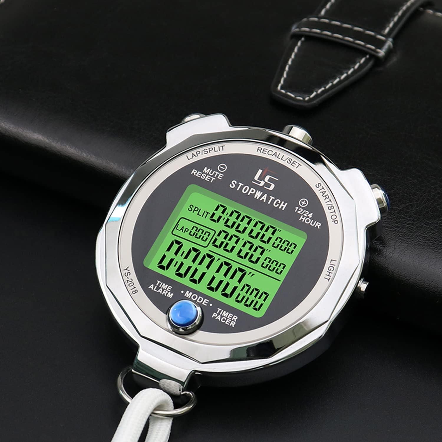 Cronómetro Rolilink de Metal con Luz de Fondo 100 Vueltas