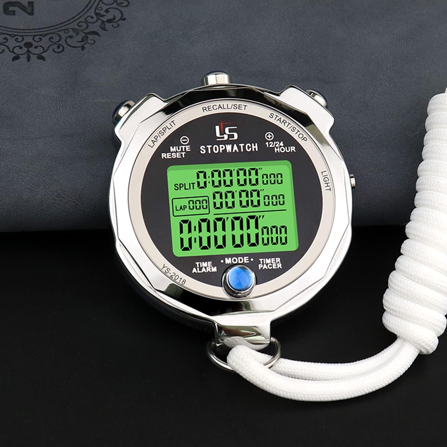 Cronómetro Rolilink de Metal con Luz de Fondo 100 Vueltas