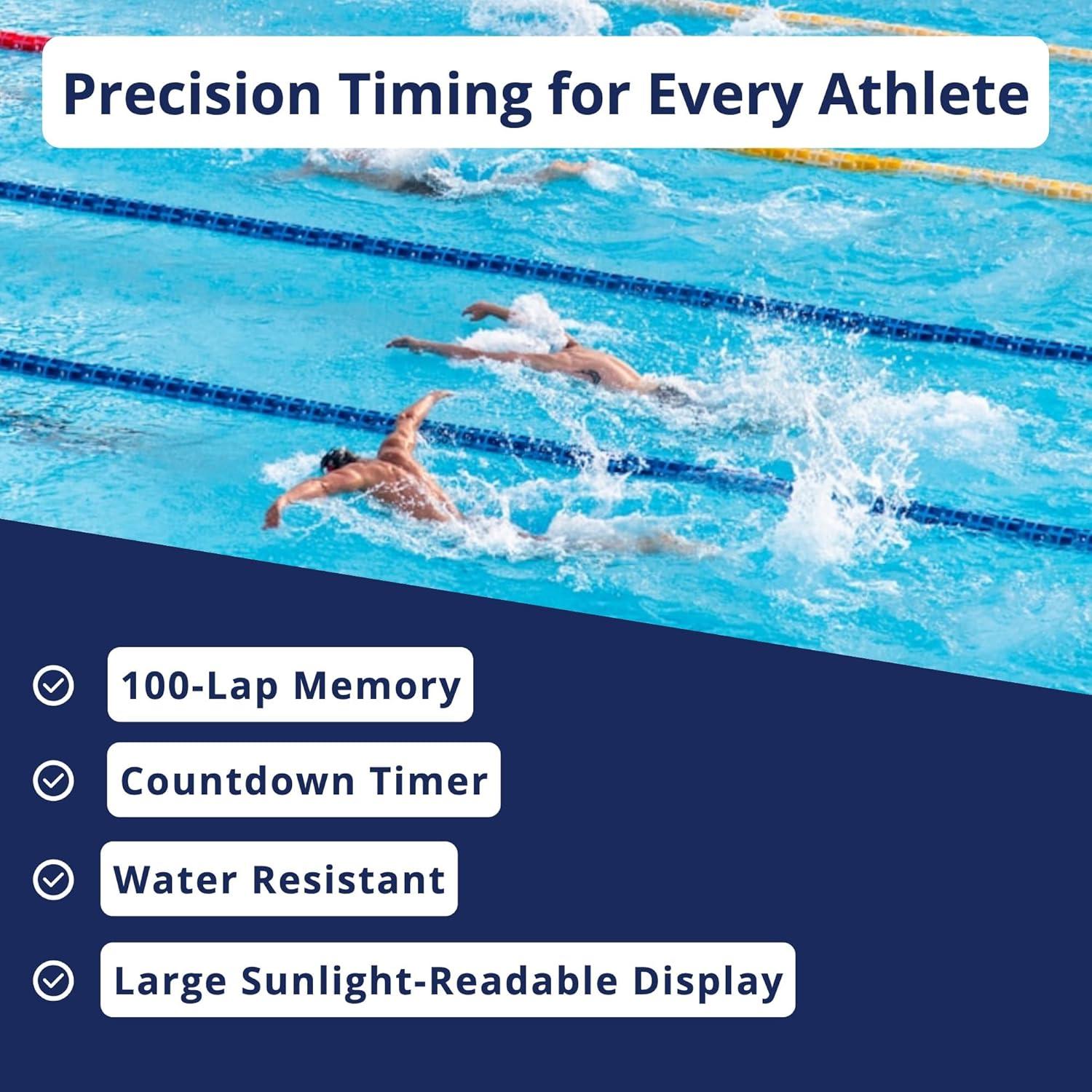 Temporizador Ultrak 100 Vueltas Amarillo Resistente al Agua