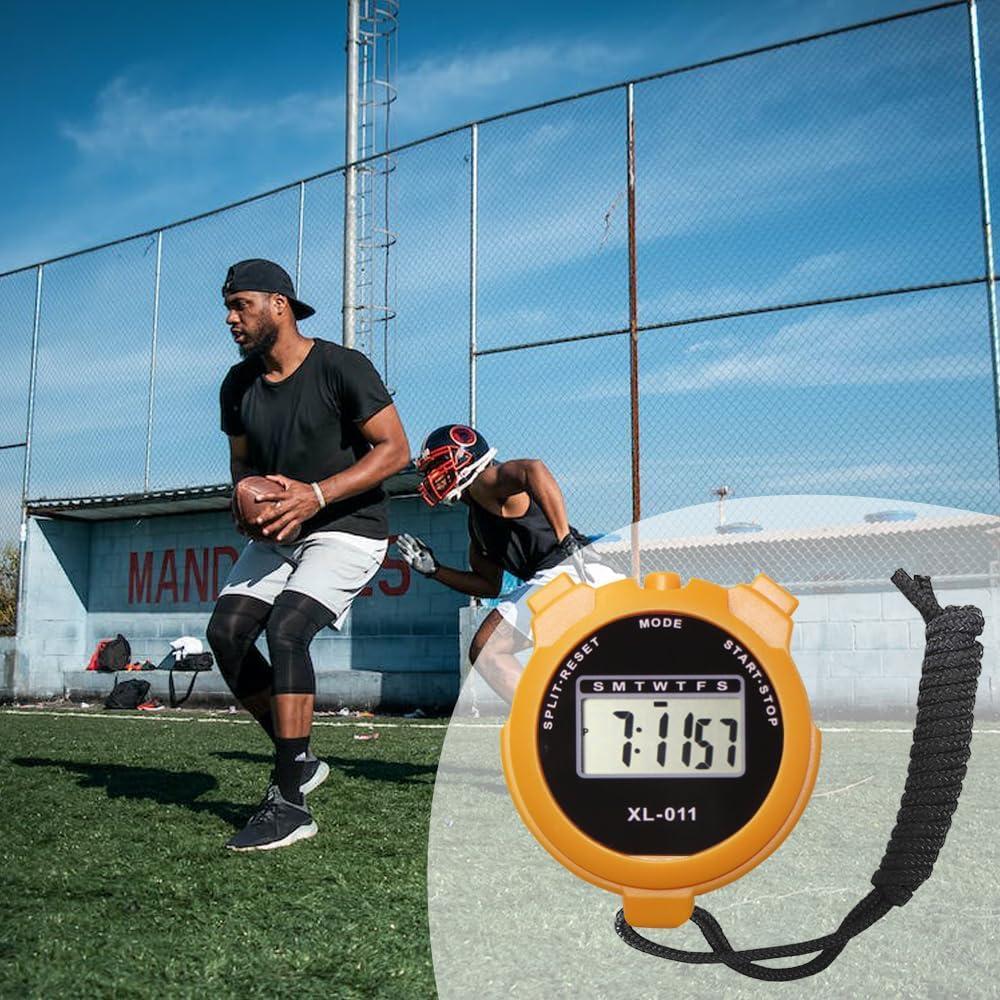 Cronómetro Digital Deportivo HYNNIO Multifuncional 6 Paquetes