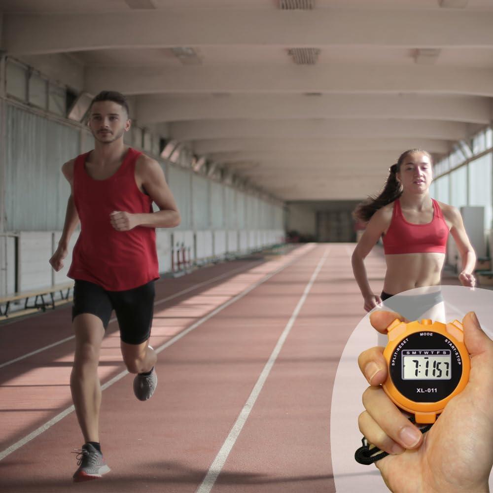 Cronómetro Digital Deportivo HYNNIO Multifuncional 6 Paquetes