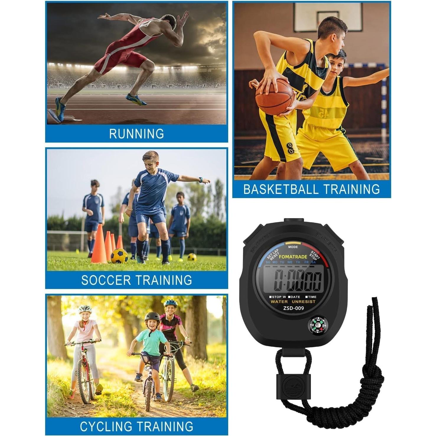 Cronómetro Digital Impermeable Fomatrade con Pantalla Grande