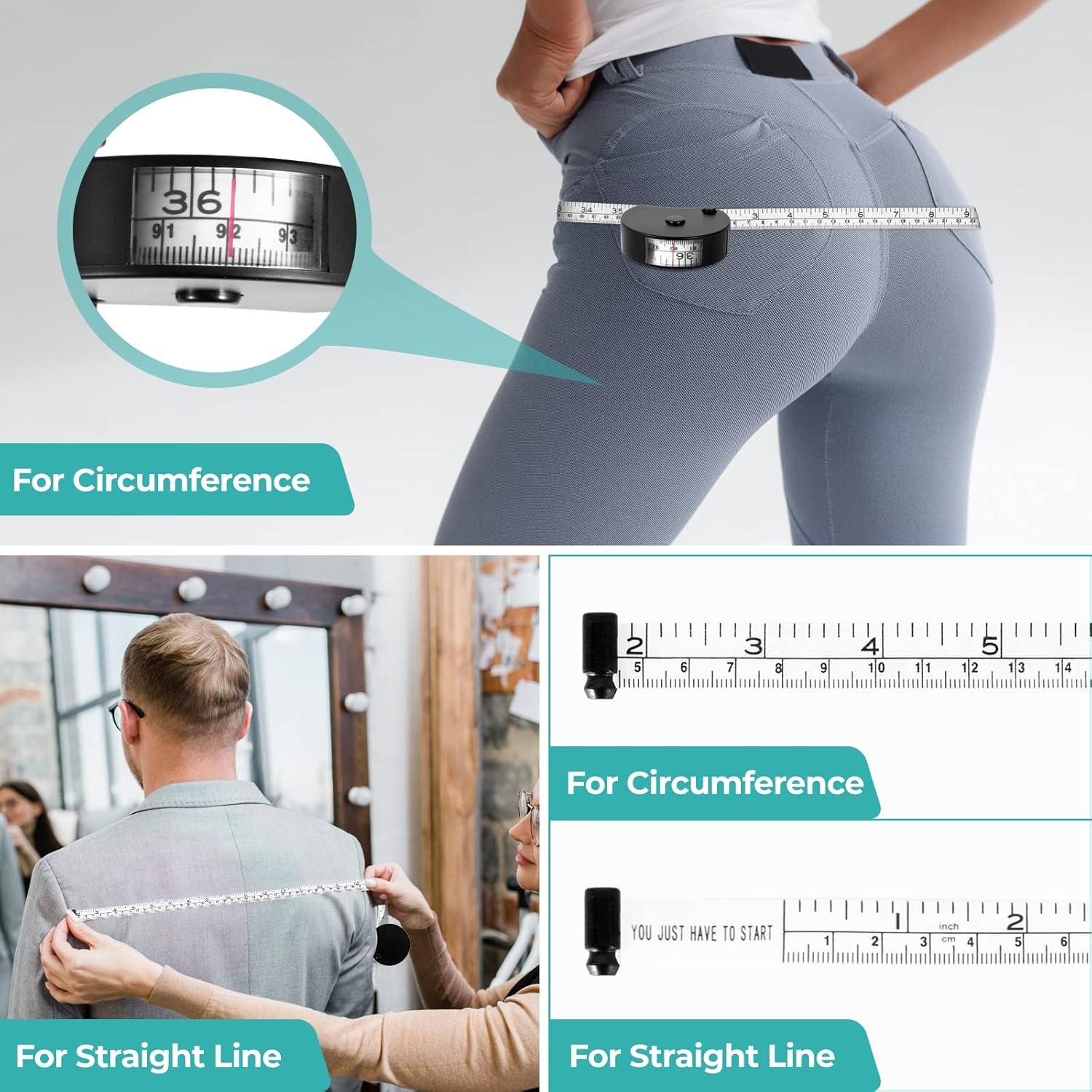 Cinta Métrica Corporal LYTOWN 150cm con Pin de Bloqueo - 3 PCS