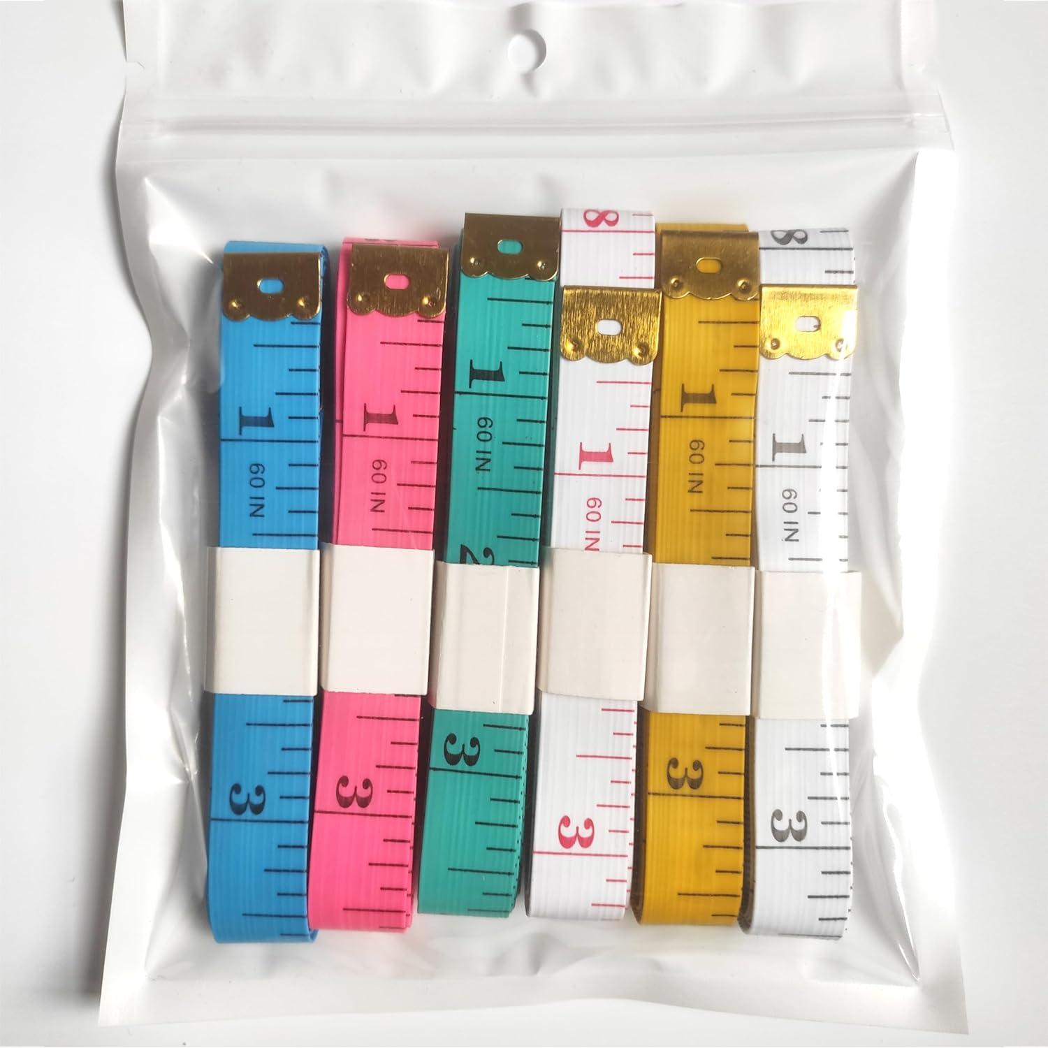 Paquete de 6 cintas métricas STAMI PLET 150 cm flexibles