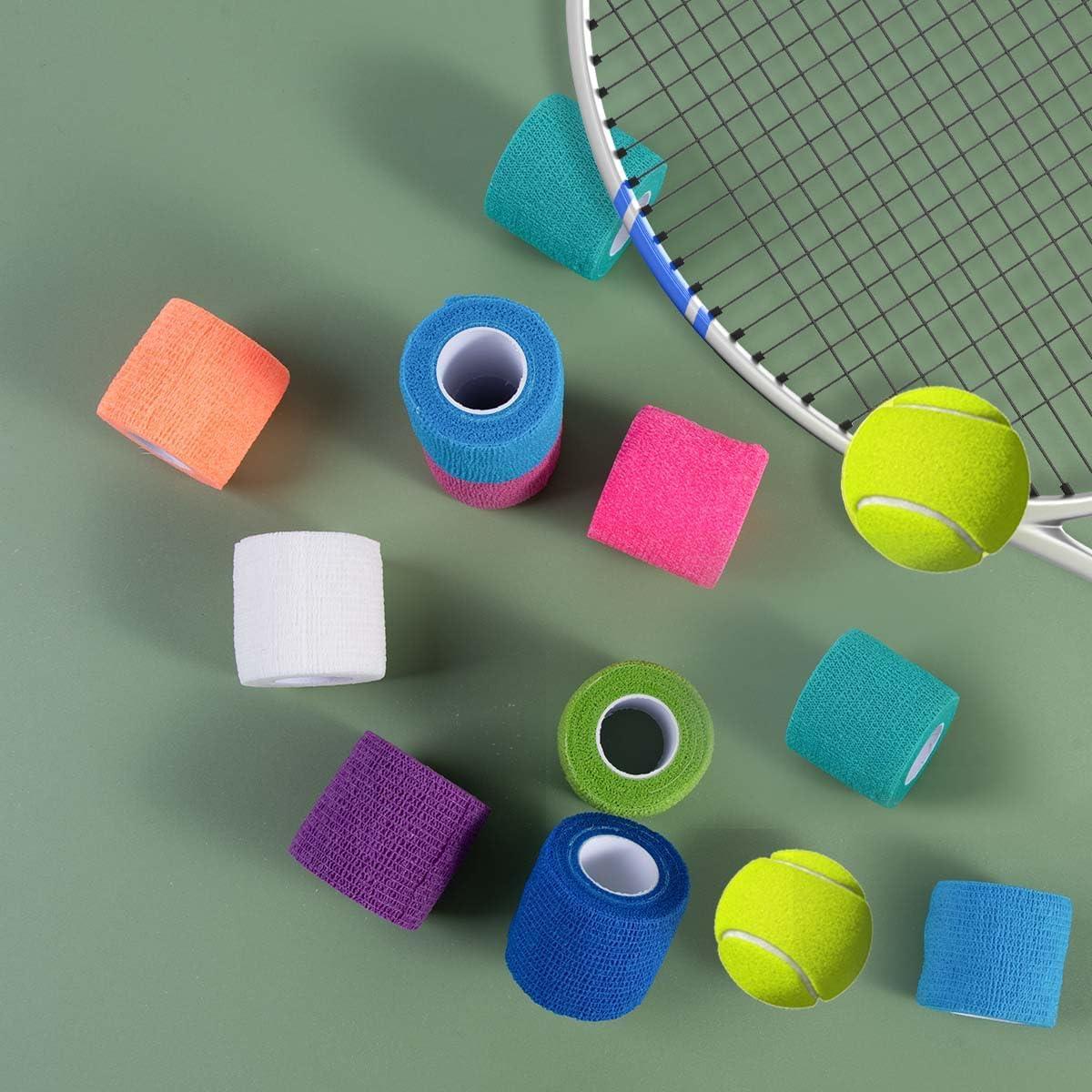 Paquete de 15 vendajes autoadhesivos KISEER 5m x 5cm coloridos
