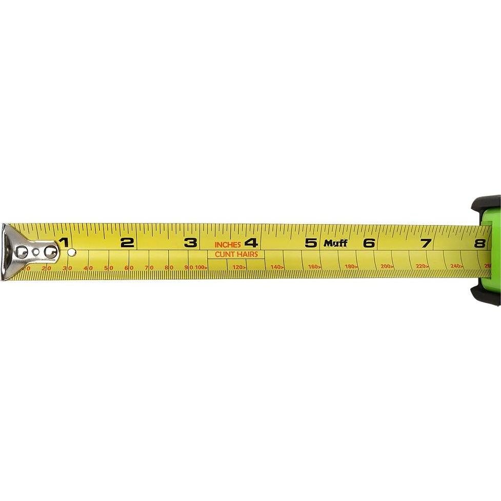 Cinta Métrica 9.14m Muff - Multicolor, 1.25cm Ancho