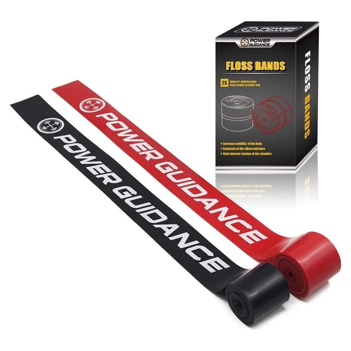 Bandas de Floss Muscular POWER GUIDANCE - Compresión y Movilidad