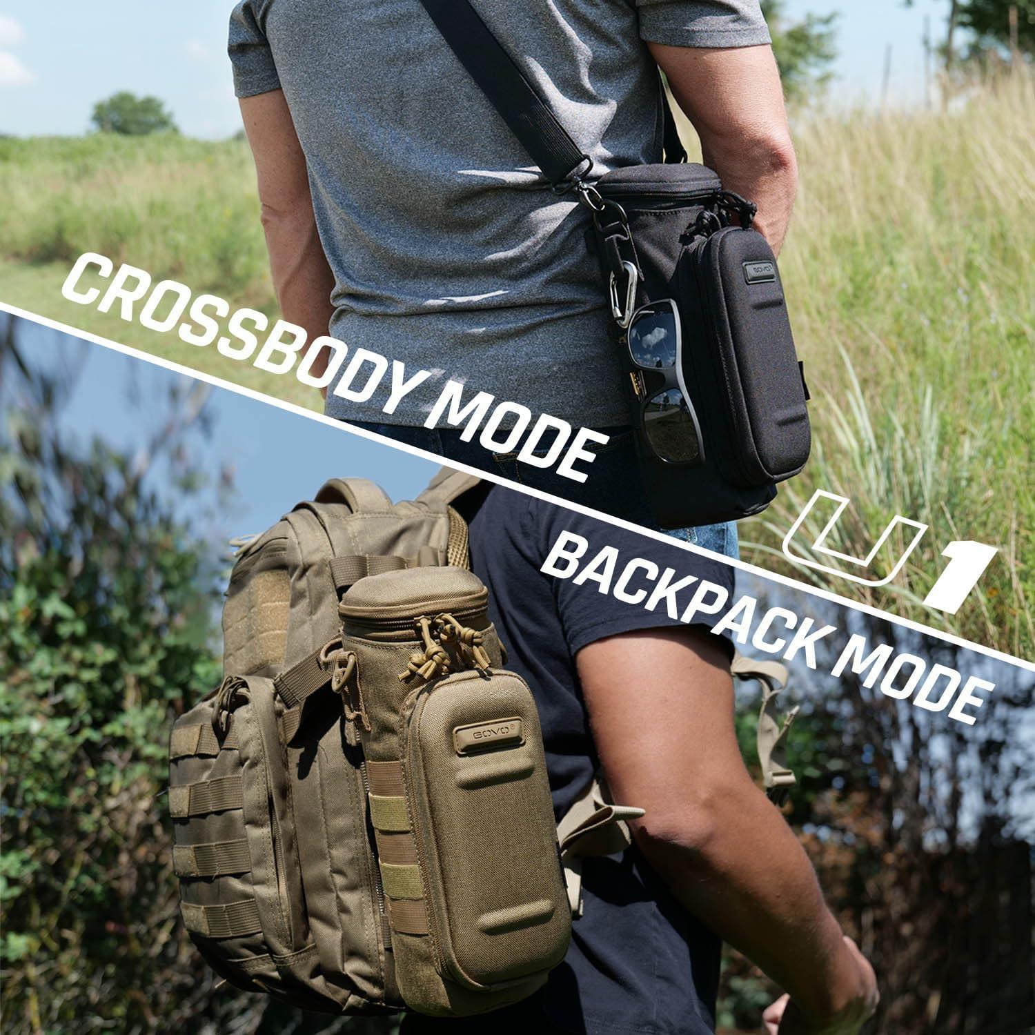 Funda para Botella de Agua GOVO U1 Nylon 1.18L Resistente