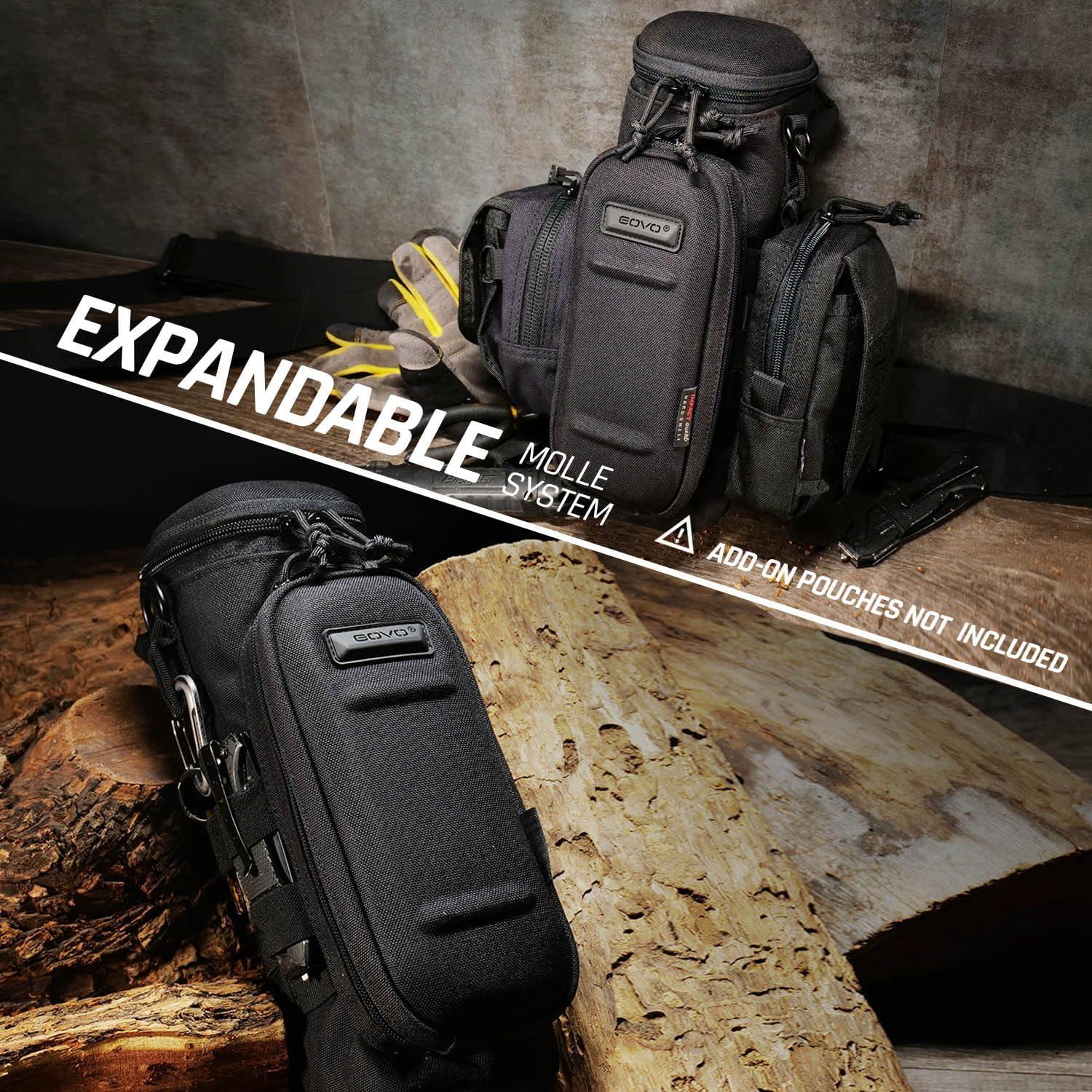 Funda para Botella de Agua GOVO U1 Nylon 1.18L Resistente