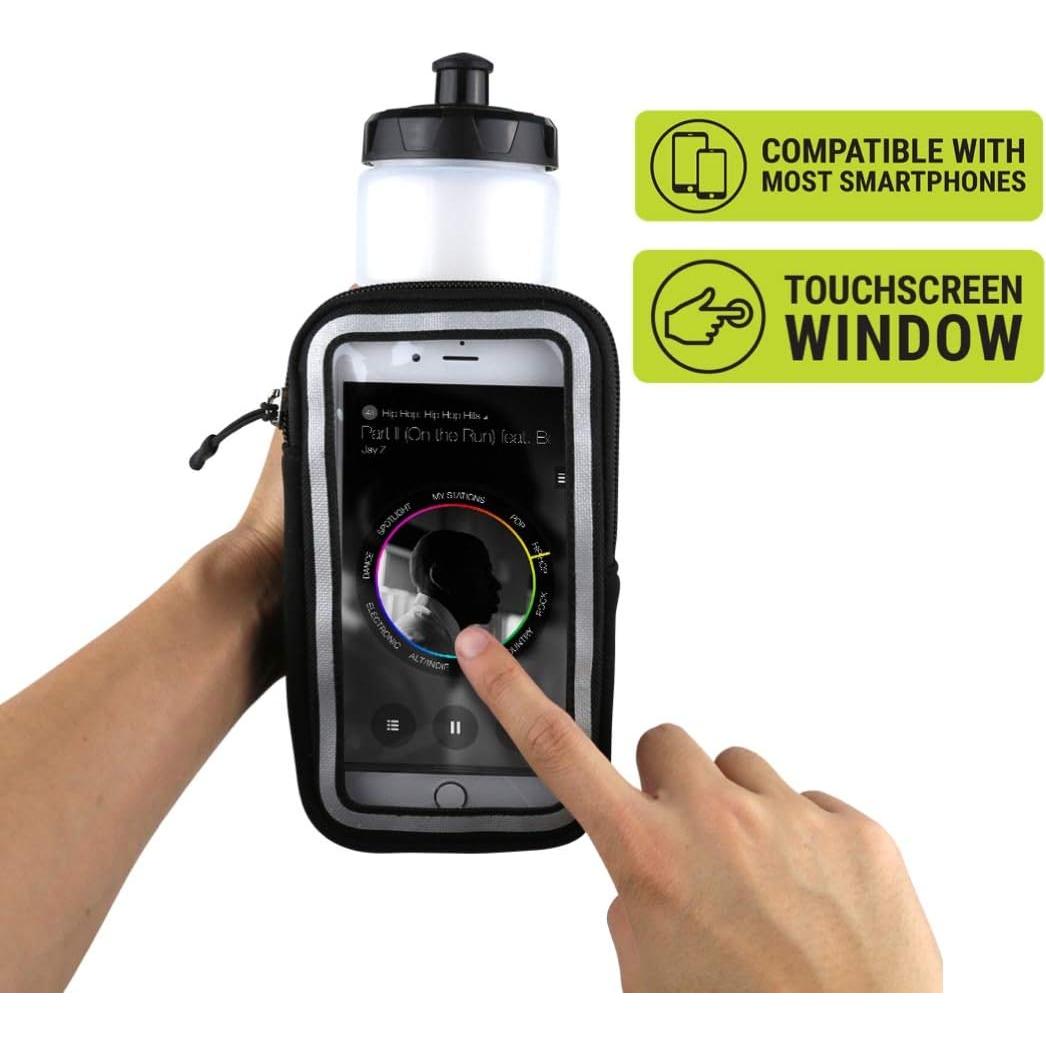 Botella de Agua Gear Beast 0.68 L con Soporte para Teléfono