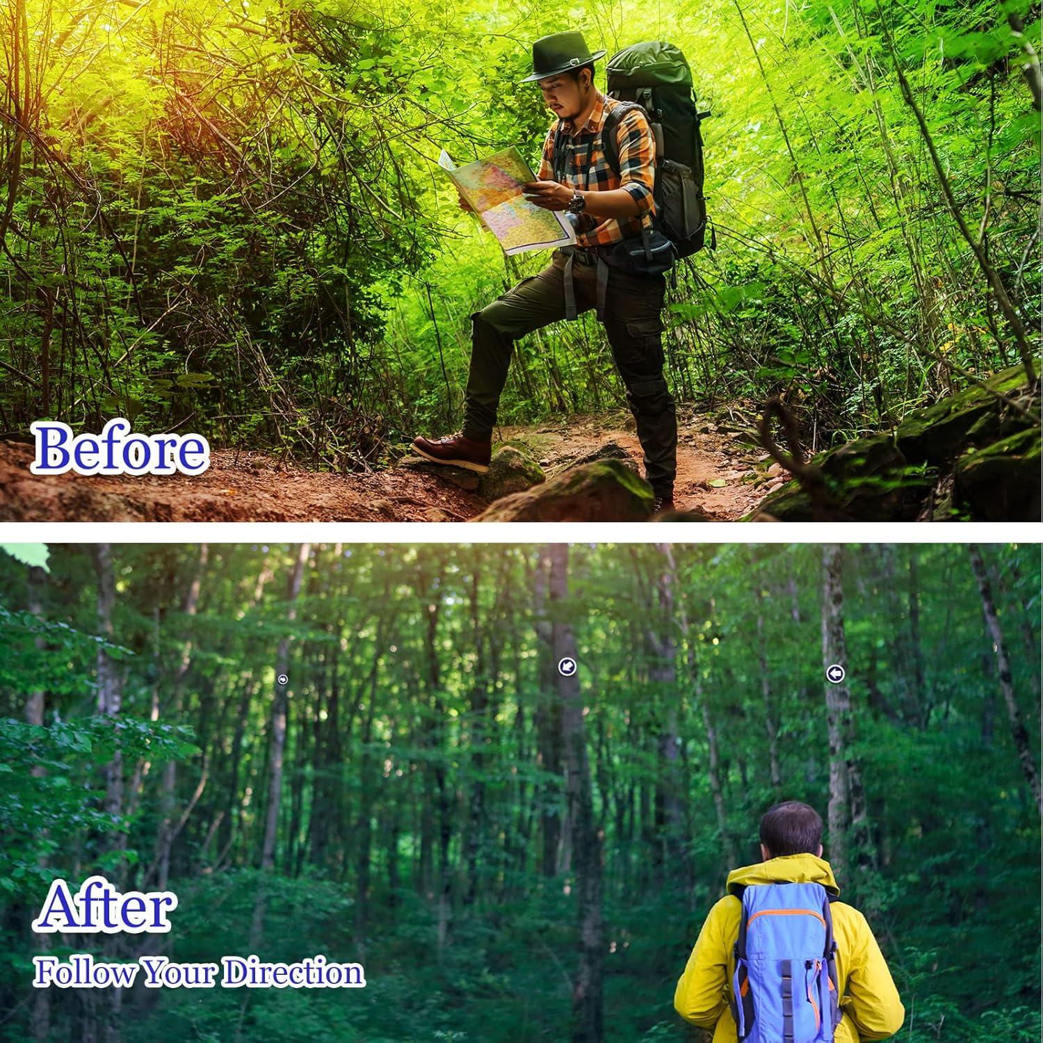 Marcadores de Sendero Reflectantes Amylove 24 Piezas 7.6 cm