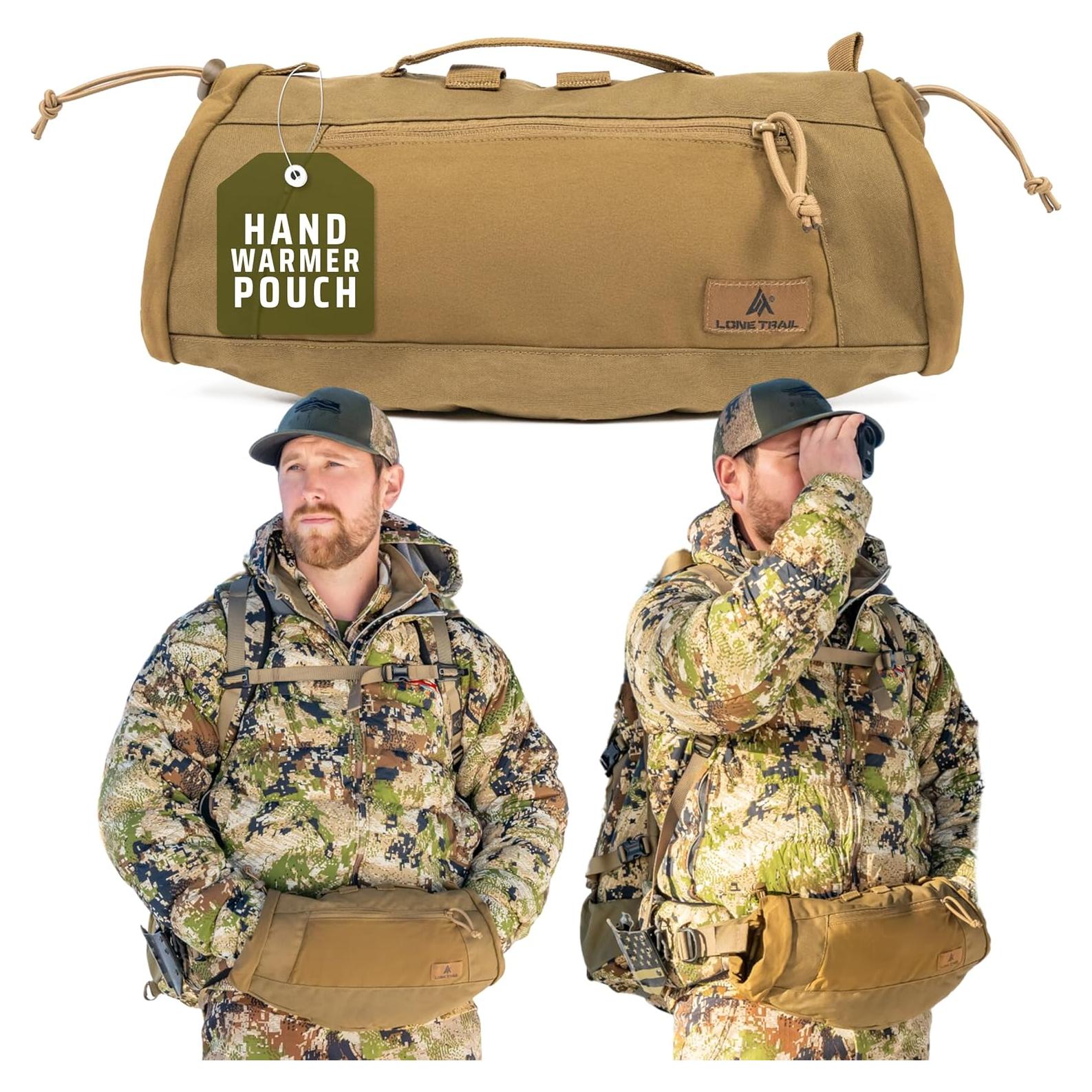 Bolsa Calentadora de Manos Lone Trail Manopla 2.0 Repelente Agua