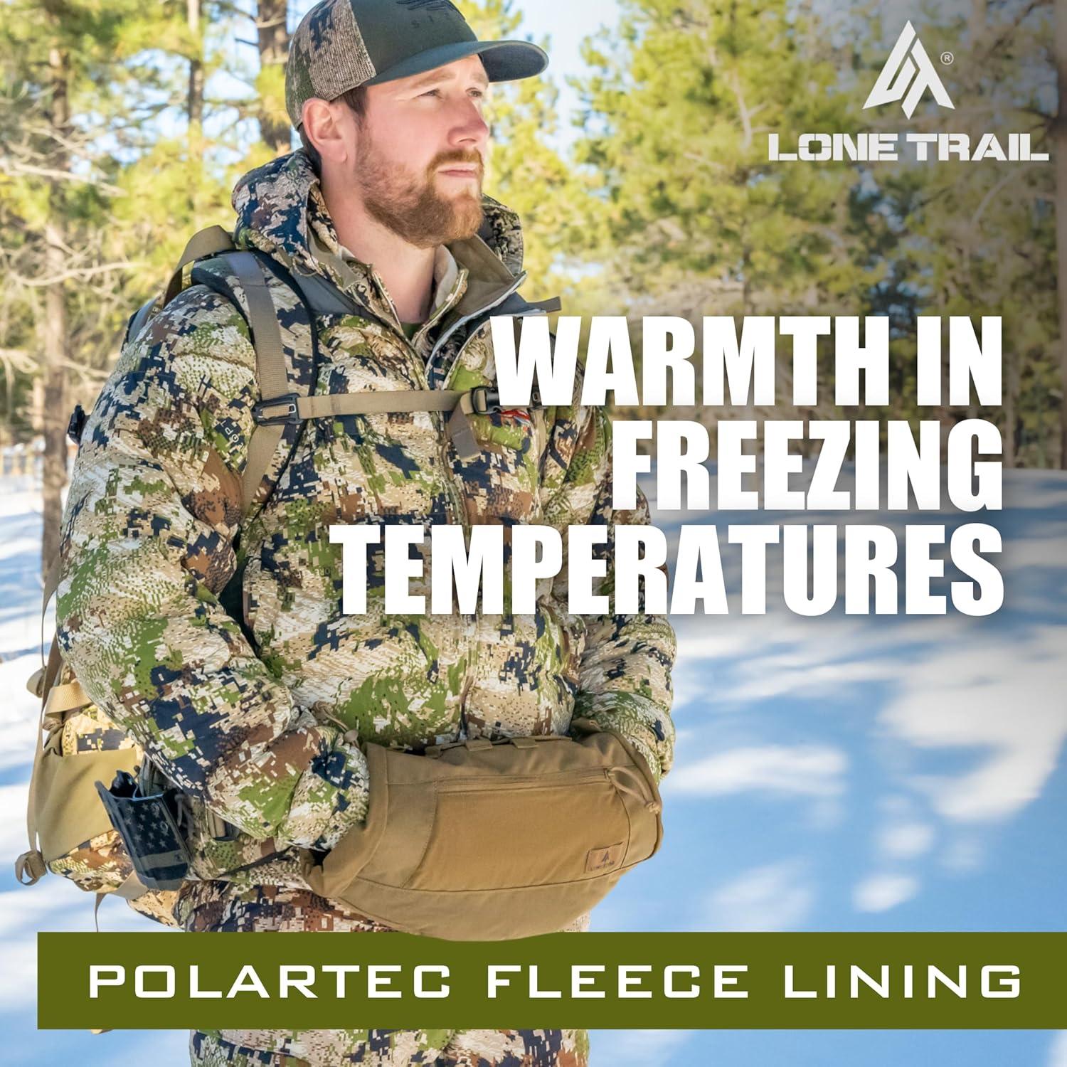 Bolsa Calentadora de Manos Lone Trail Manopla 2.0 Repelente Agua