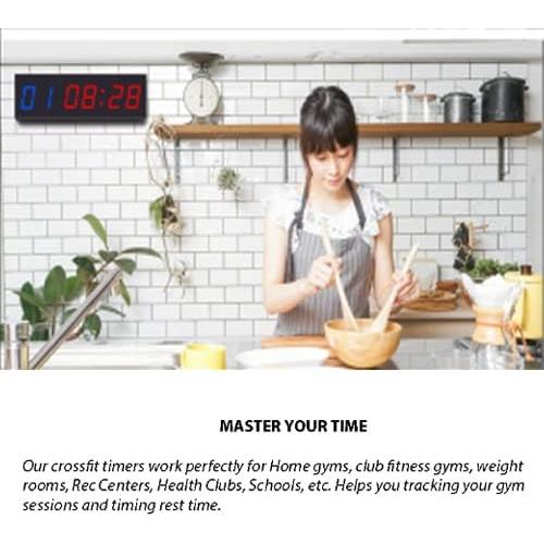 Temporizador LED de Gimnasio KTZON 11.5" Control Remoto