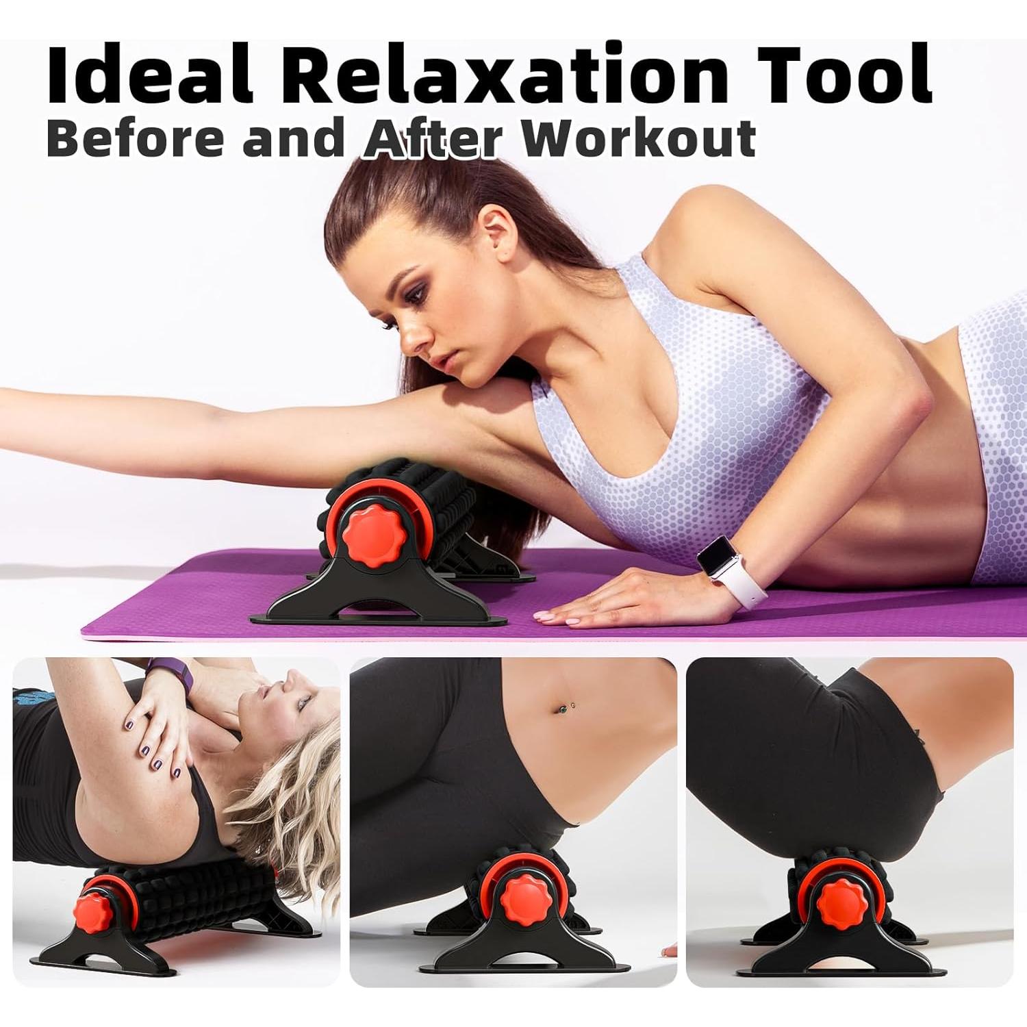 Rodillo de Espuma Firme Booche 55.88x27.94 cm para Ejercicio