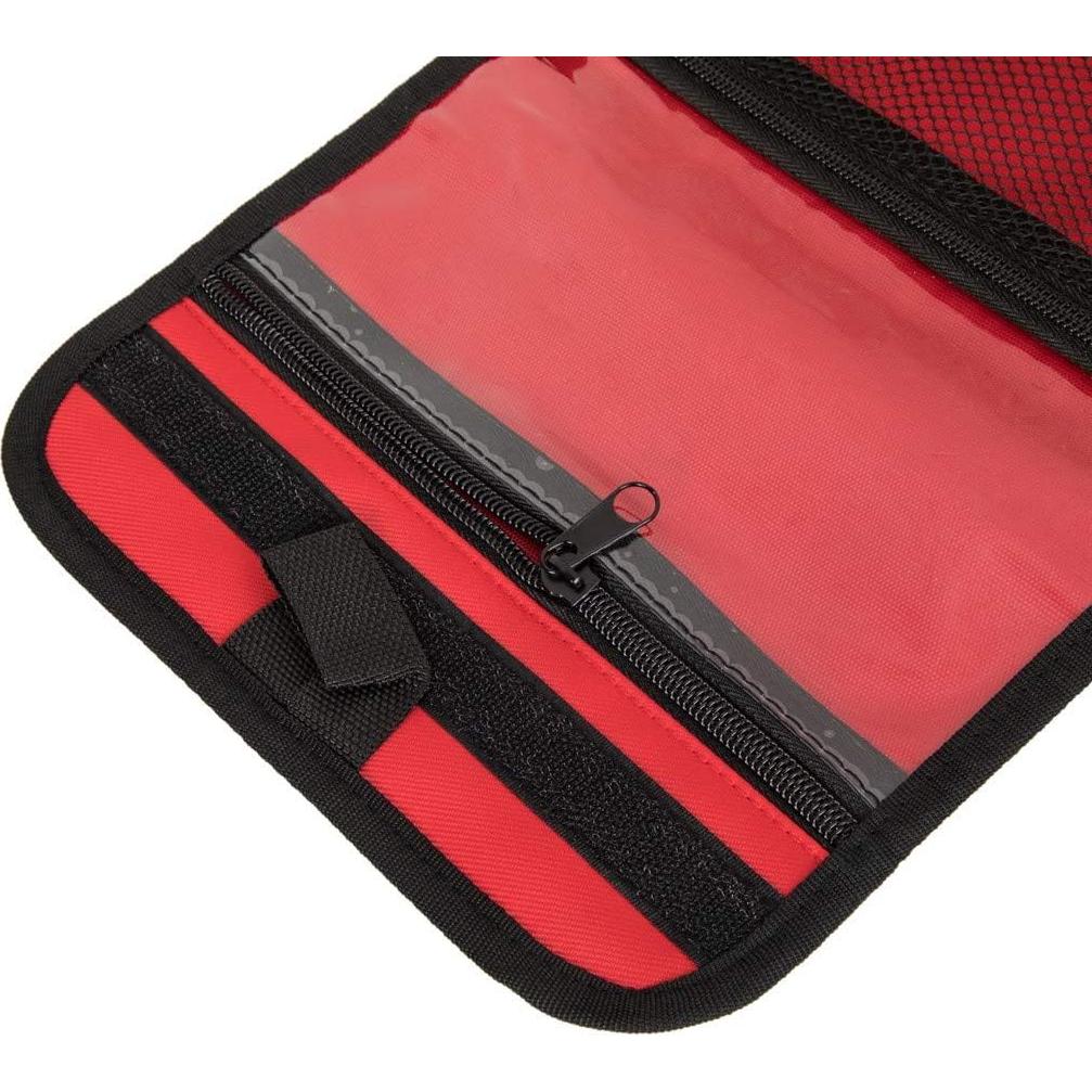 Bolsa de Primeros Auxilios Jipemtra Roja Plegable 48x21x4cm