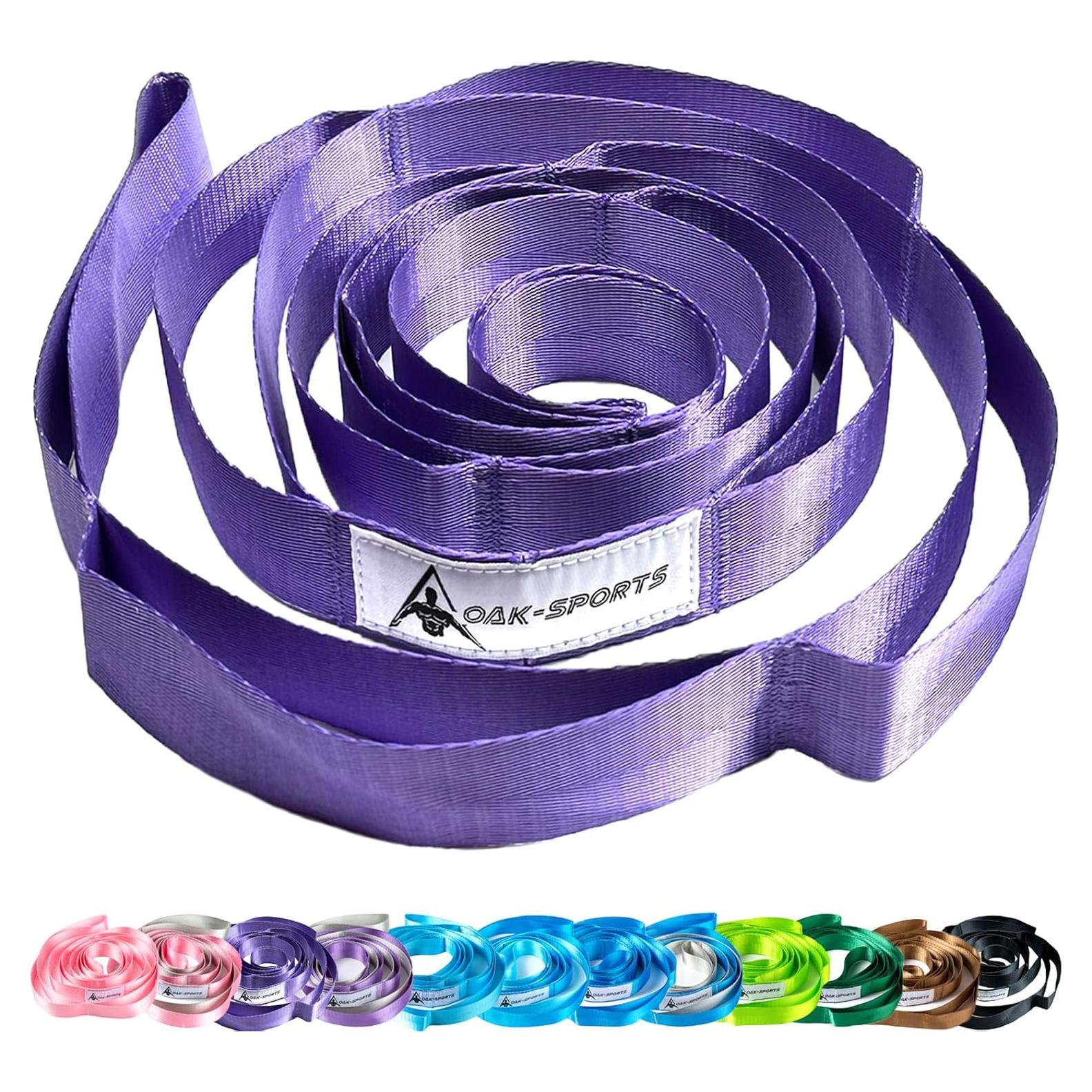 Correa de Estiramiento Oak-Sports de Nylon para Yoga y Pilates