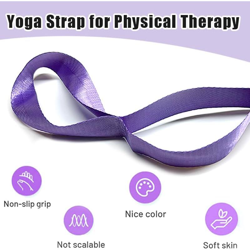 Correa de Estiramiento Oak-Sports de Nylon para Yoga y Pilates