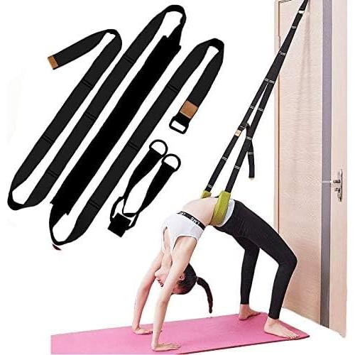 Entrenador de Flexibilidad Xemz para Espalda y Piernas - Correa de Estiramiento para Puerta
