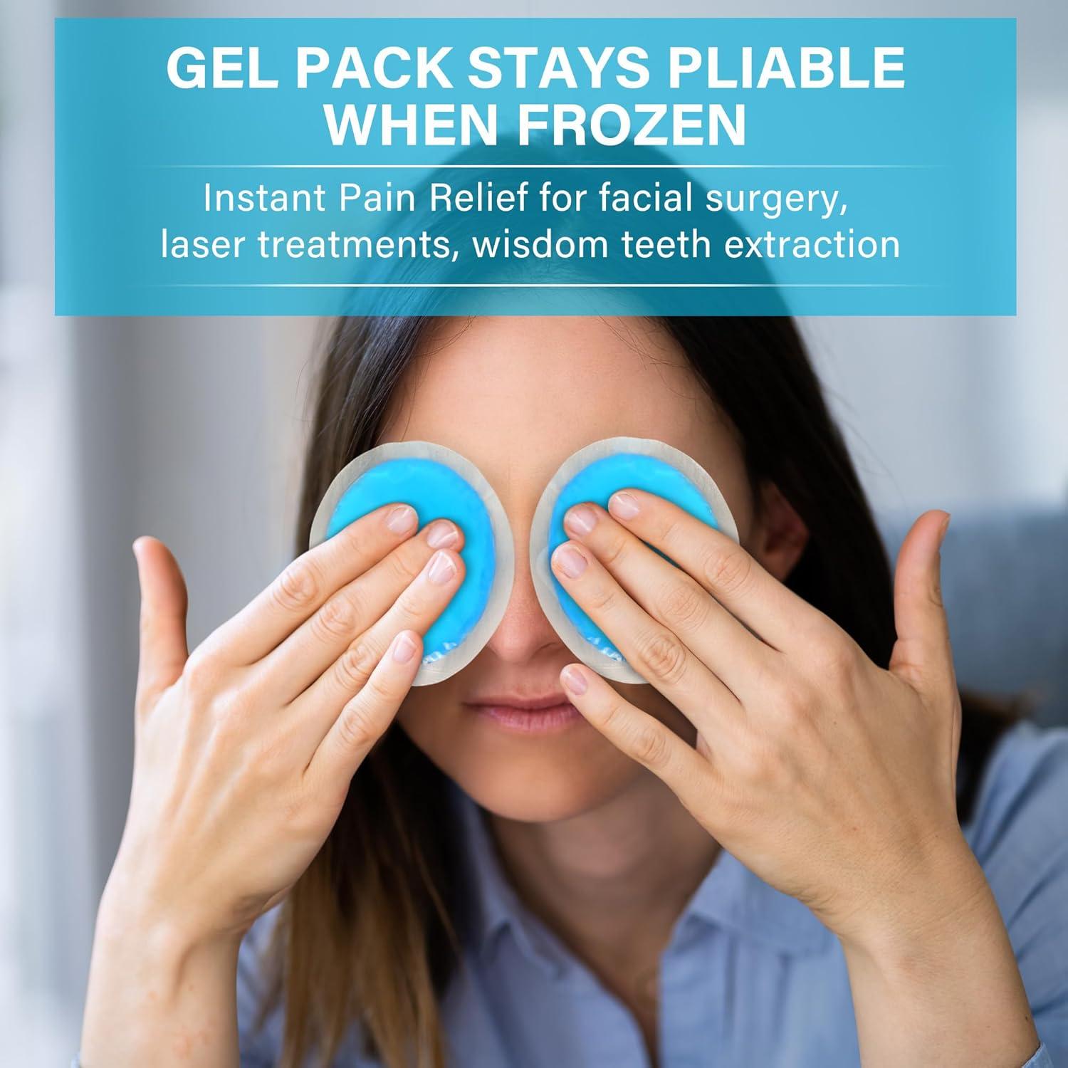 Pack de Hielo Reutilizable LotFancy - 8 Paquetes de Gel 10.8 cm