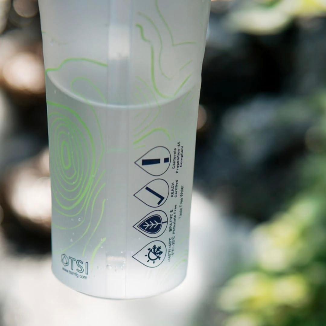 Botella de Agua Plegable Mazama Aquabend 750ml a Prueba de Fugas