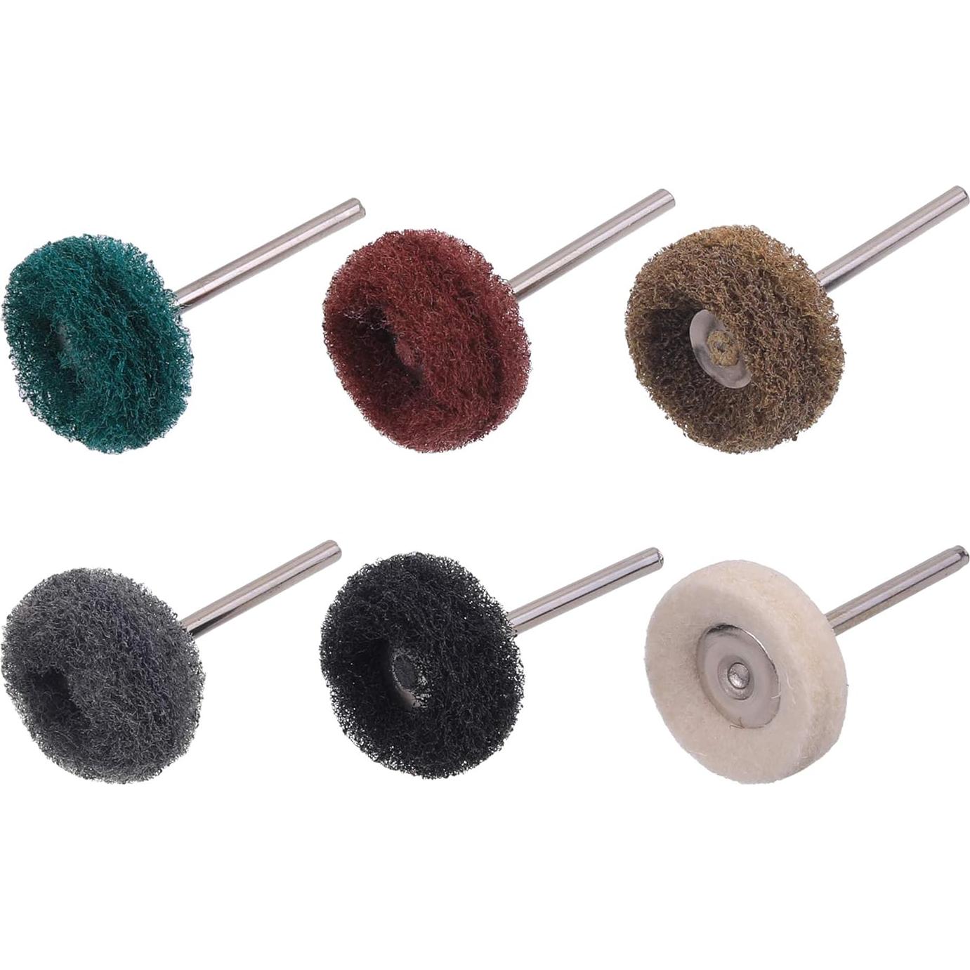 Paquete de 60 Ruedas Abrasivas Rocaris 2,54 cm Pulido