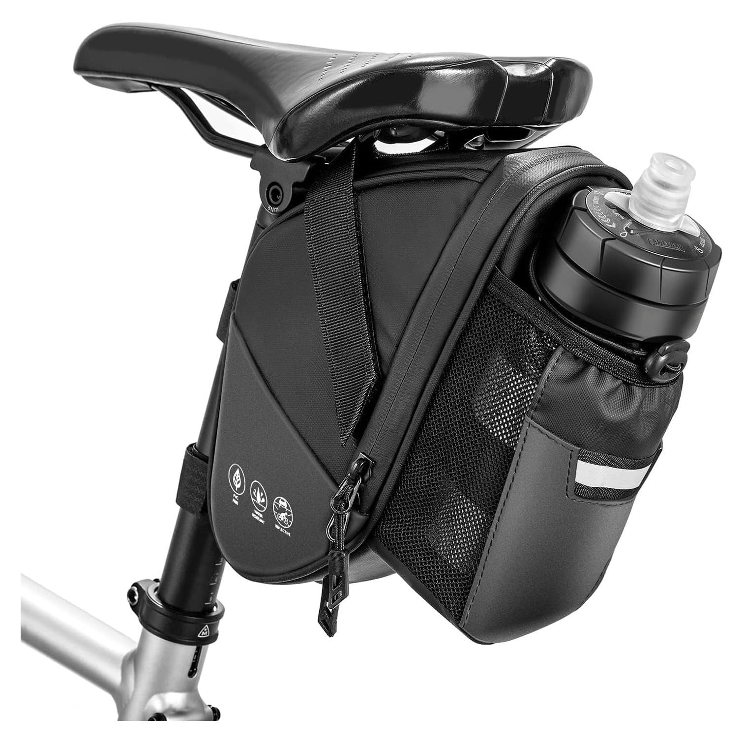 Bolsa de Silla de Bicicleta CALLCASE Sp0002b Negra Impermeable