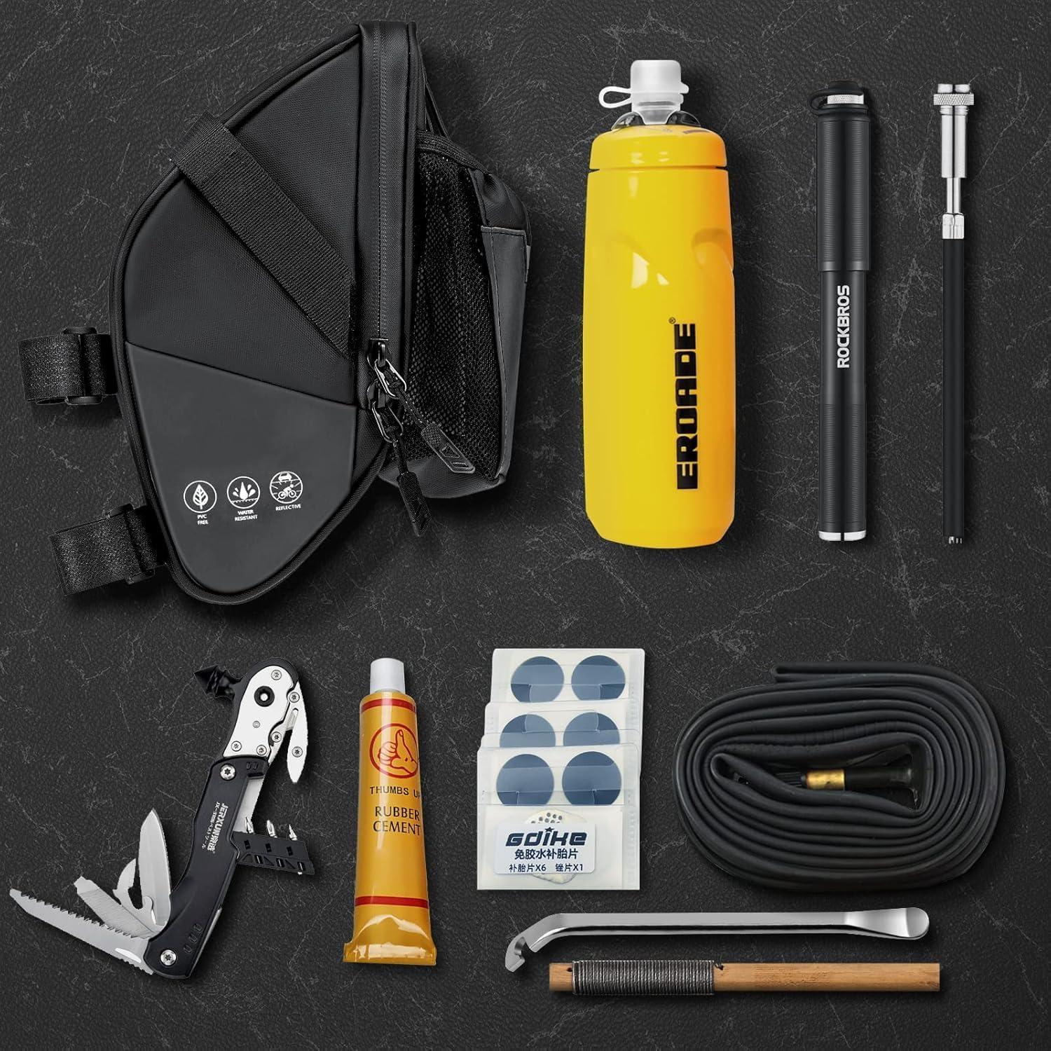 Bolsa de Silla de Bicicleta CALLCASE Sp0002b Negra Impermeable