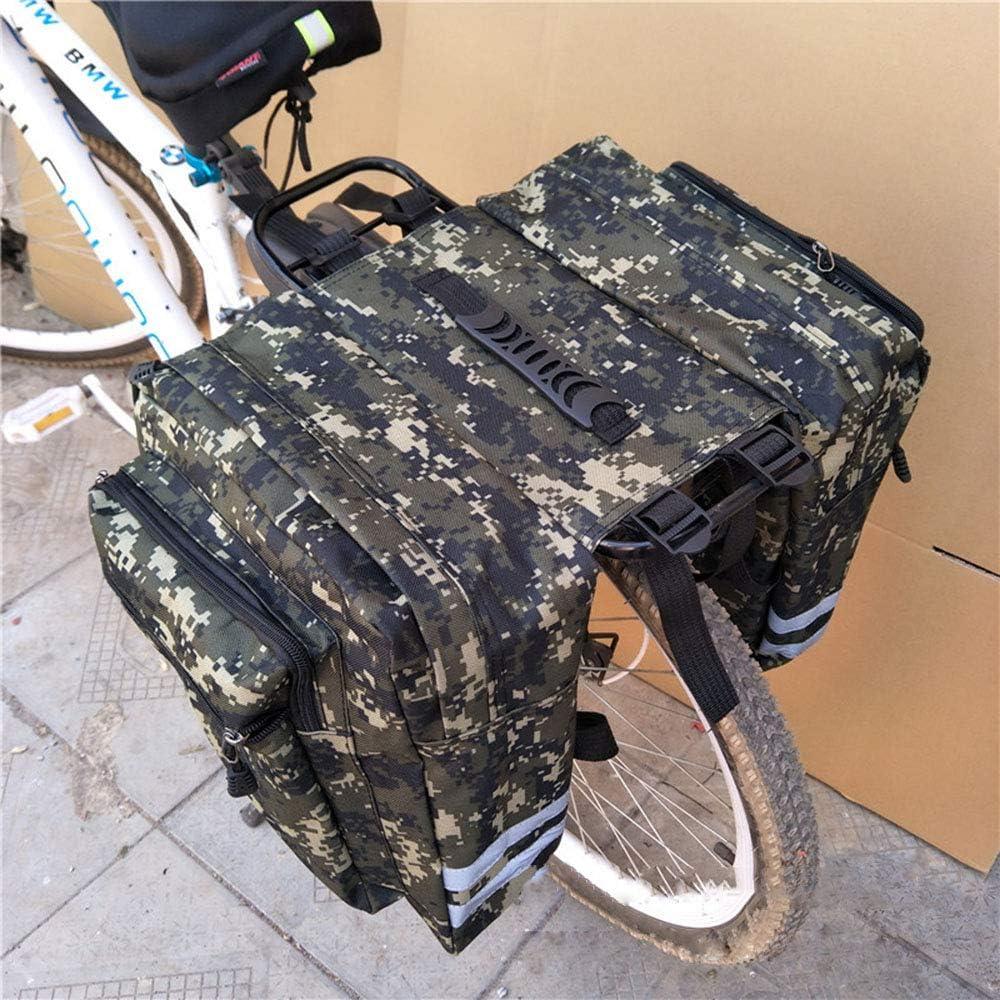 Bolsa Pannier de Bicicleta IDOEASE Camo Verde Impermeable