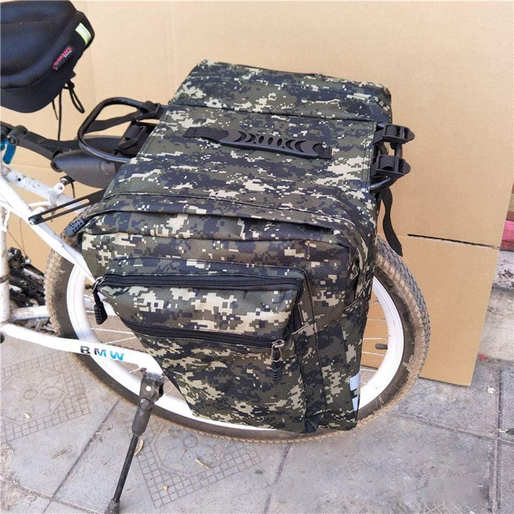 Bolsa Pannier de Bicicleta IDOEASE Camo Verde Impermeable