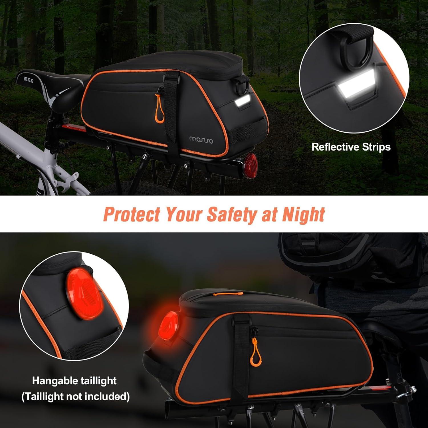 Bolsa para Portabicicletas MOSISO 8L Impermeable Negra