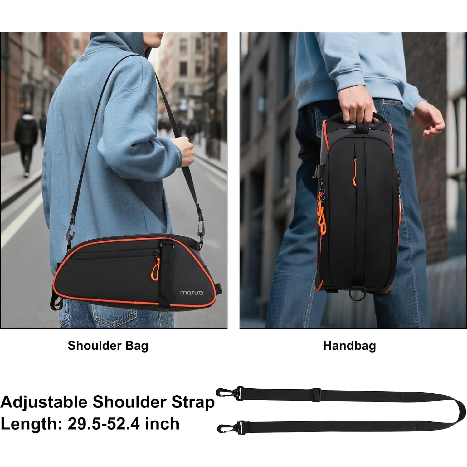 Bolsa para Portabicicletas MOSISO 8L Impermeable Negra