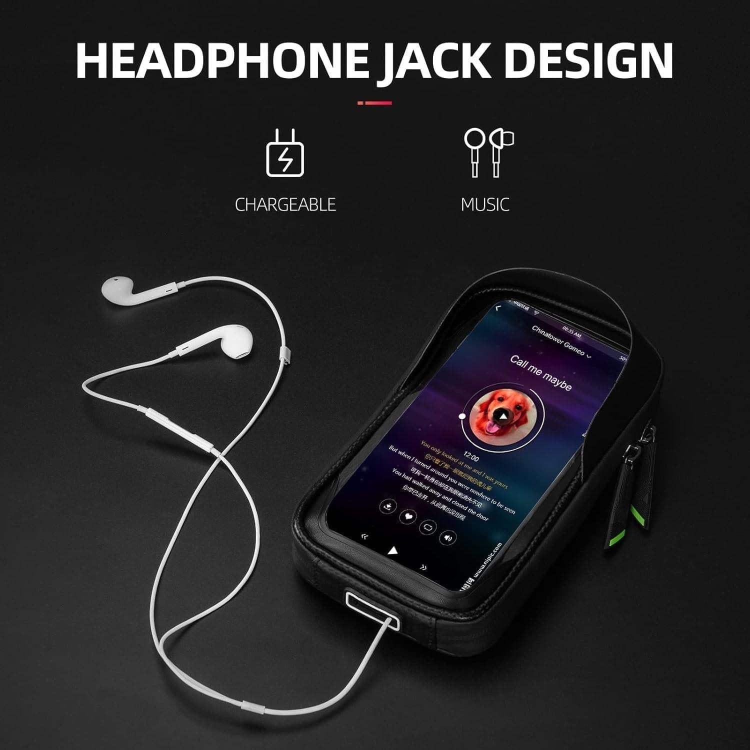 Bolsa para Teléfono ROCKBROS Grande Impermeable para Bicicleta