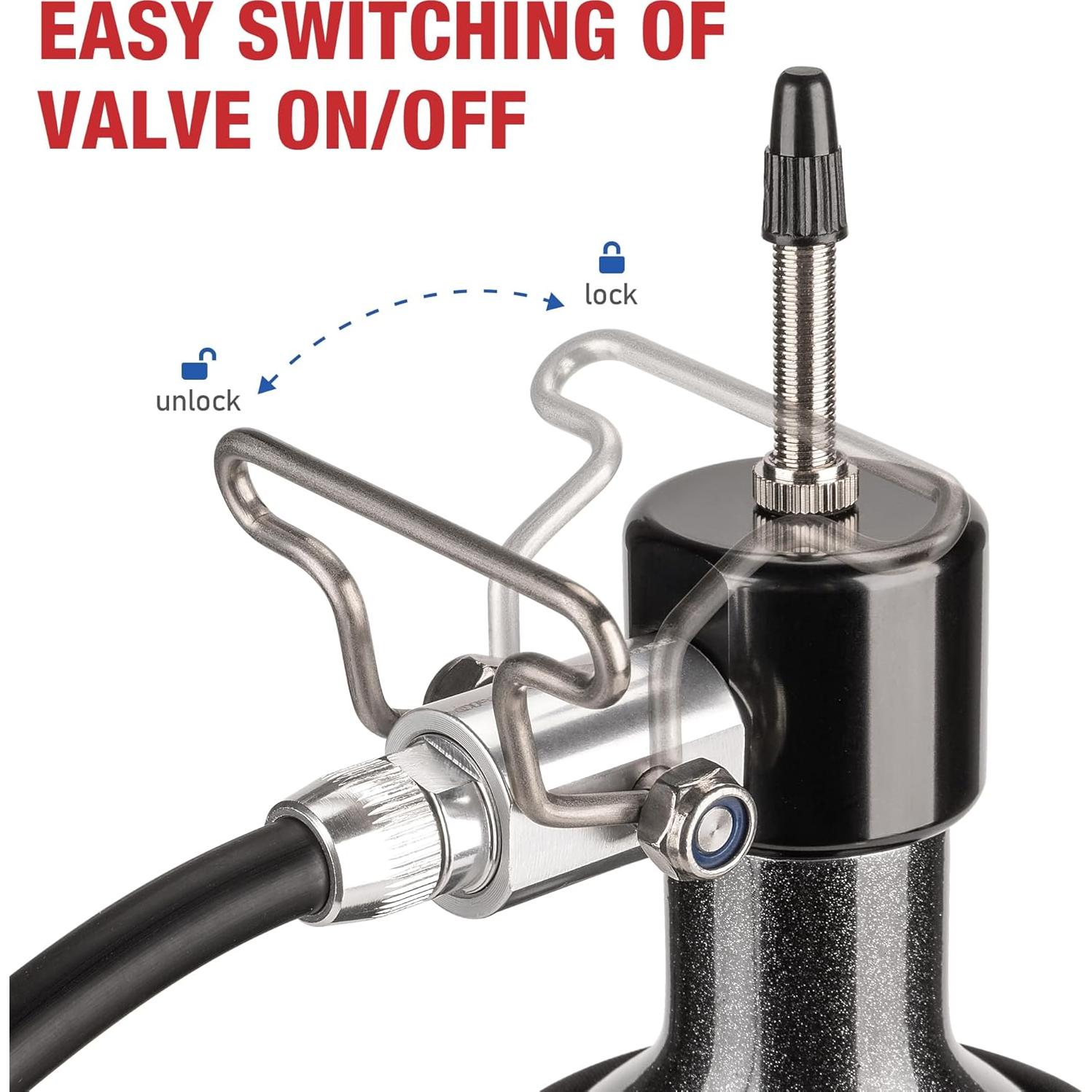 Inflador de Neumáticos Tubeless KONG MING CAR 1.1L 160 PSI