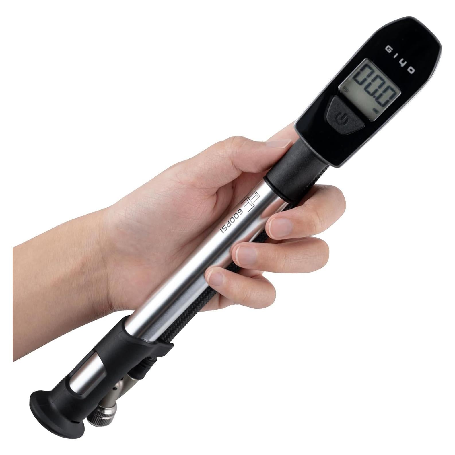 Bomba de Choque Digital GIYO GS-52L 600 PSI Aluminio Ergonómica