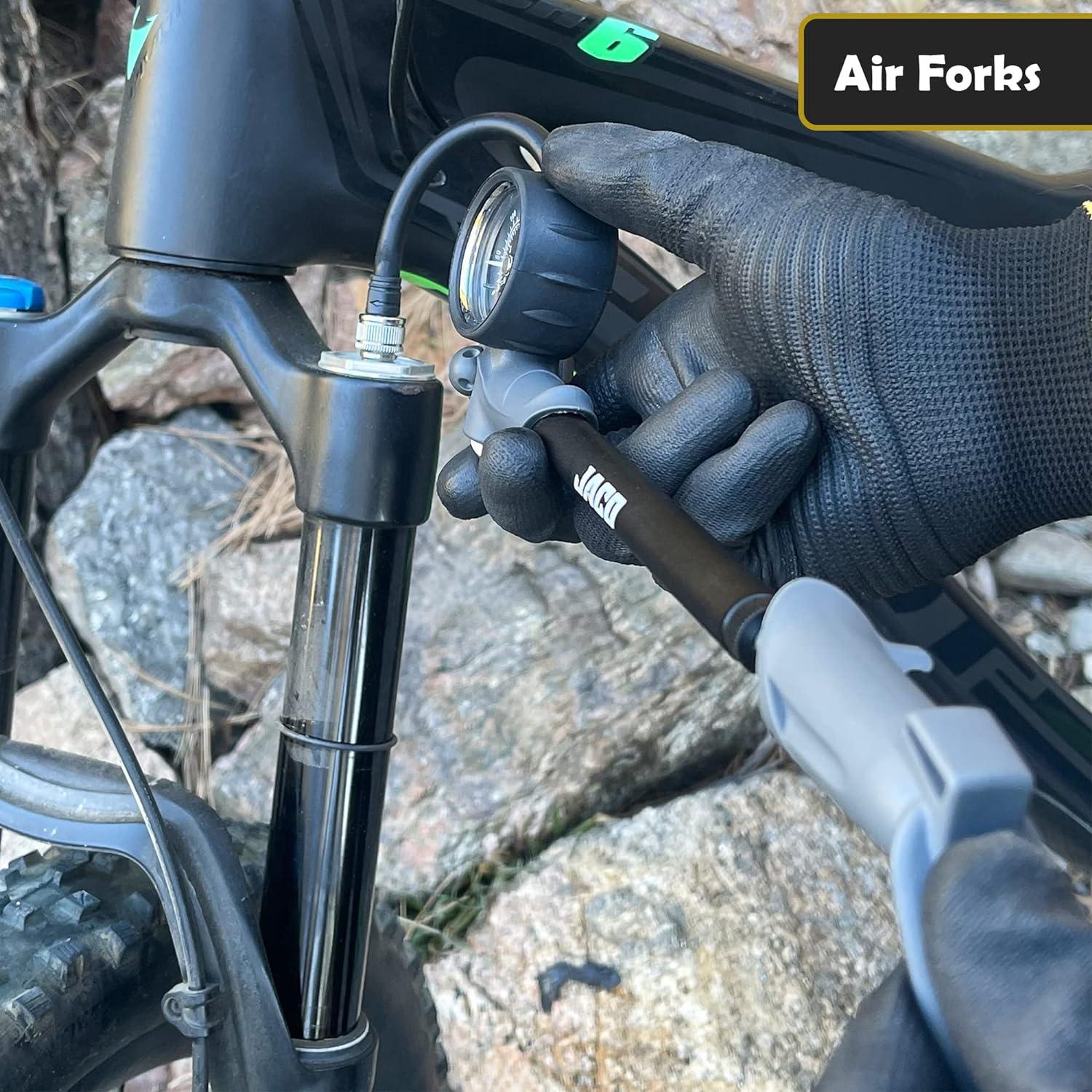 Bomba de Shock MTB JACO ShockPro - Alta Presión 300 PSI