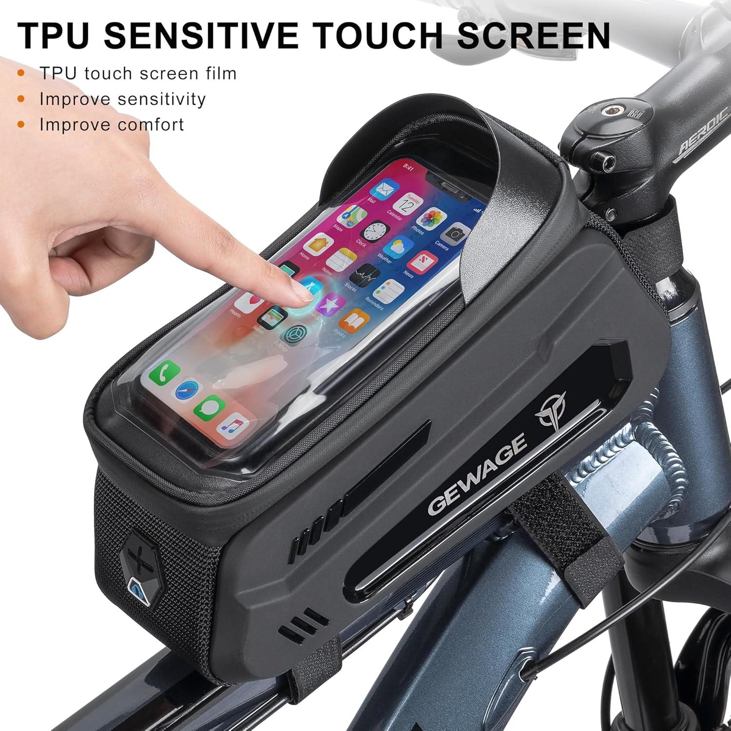 GEWAGE Soporte para Teléfono y Multiherramienta de Bicicleta