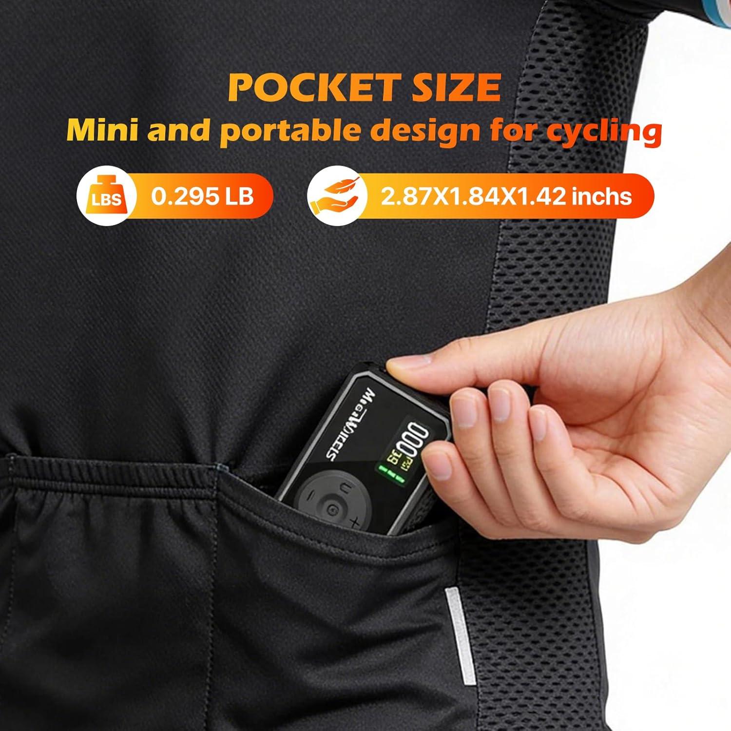 Bomba de Bicicleta Portátil MEGAWHEELS BL06-C 120 PSI