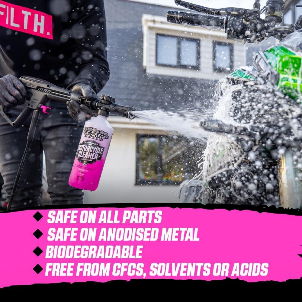Limpiador de Motocicletas Muc Off 664US 1L Biodegradable Rosa
