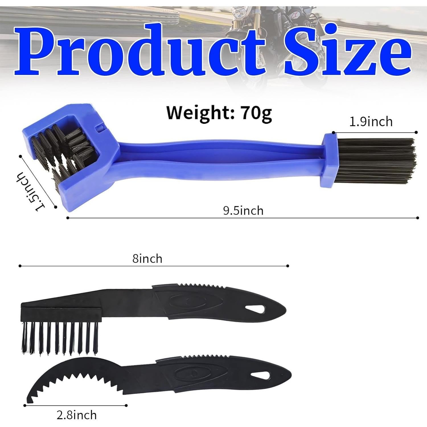 Kit de Limpieza para Cadenas de Bicicleta y Motocicleta GekLiGuLu