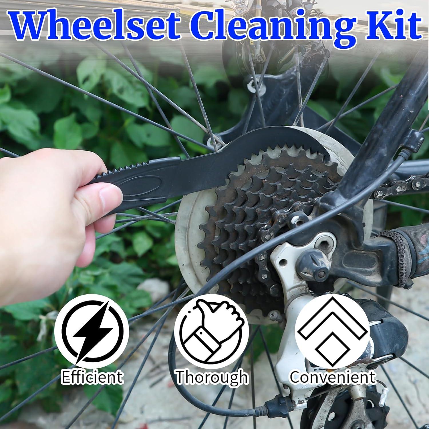 Kit de Limpieza para Cadenas de Bicicleta y Motocicleta GekLiGuLu