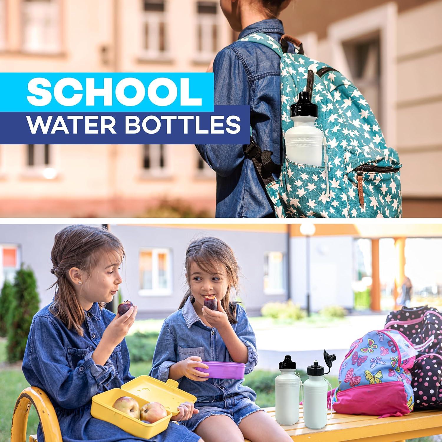 Botellas de Agua Deportivas 4E's Novelty 532 ml Paquete de 12