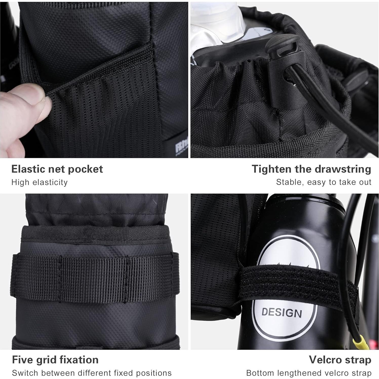 Bolsa de Agua para Manillar Rhinowalk Y9100 1.2L Negra