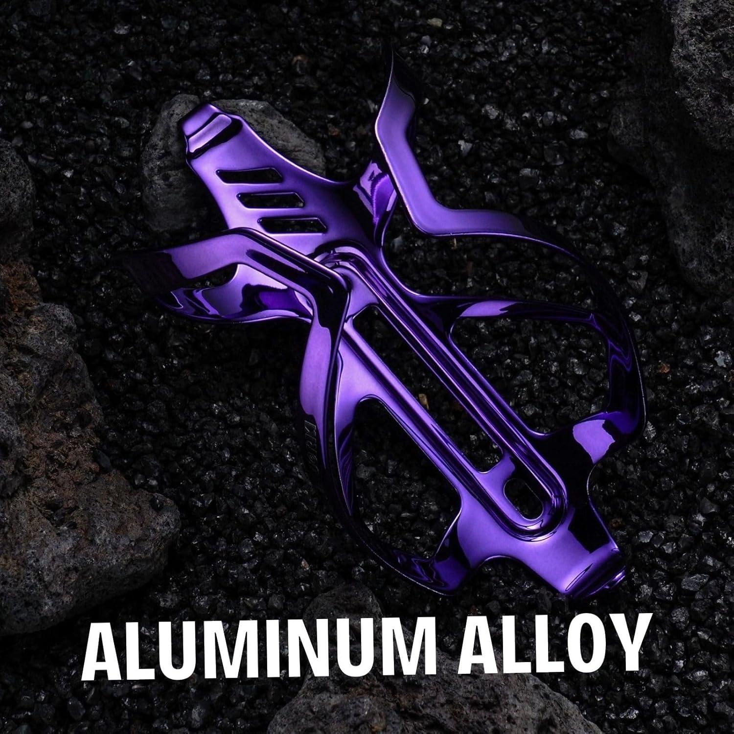 Soporte para Botellas de Agua Corki Cycles Aluminio Púrpura 550-900 ml