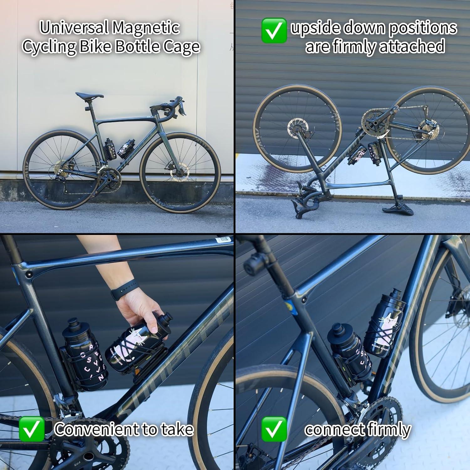 Soporte de Botella Magnético Rcool Universal para Bicicleta