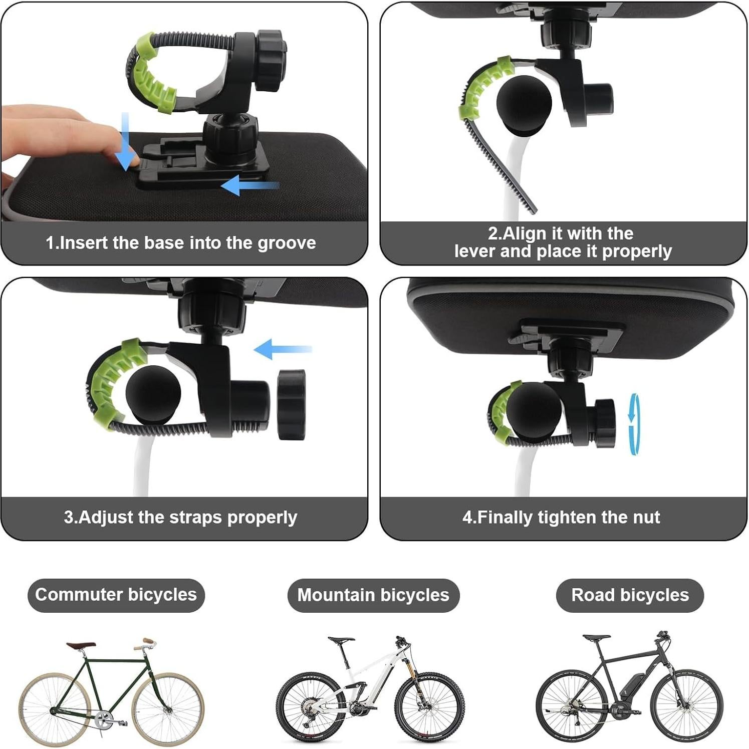 Soporte para Teléfono de Bicicleta Miruchertter Impermeable