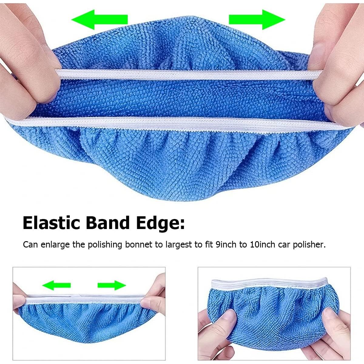 AICEL Kit 9 Piezas Almohadillas de Pulido para Coche